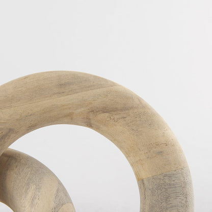 Mercana - Alize Solid Wood Circular Chain Link Decorative Object - 70125 view 6
