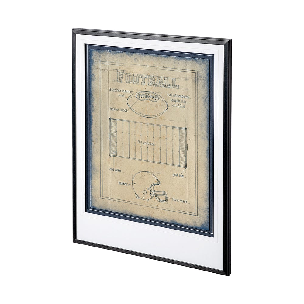 Mercana - All About the Game II by Ethan Harper a Framed Art Print Matted under Glass - 12588 view 1
