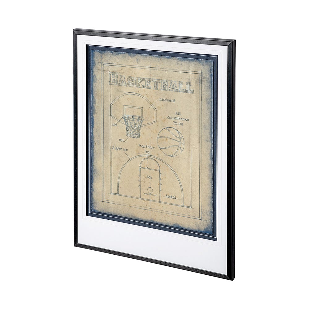 Mercana - All About the Game III by Ethan Harper a Framed Art Print Matted under Glass - 12589 view 1