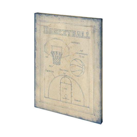 Mercana - All About the Game III by Ethan Harper a Hand Embellished Textured Canvas - 101243-S view 1