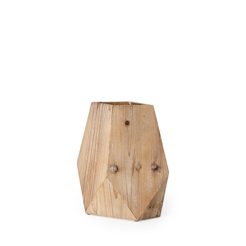 Mercana - Allen III Tall Natural Wooden Base Oval Vase - 67247 – AFA Stores