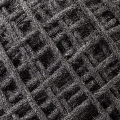 Mercana - Allium Dark Gray Handwoven Wool Cylindrical Pouf - 68731 view 7
