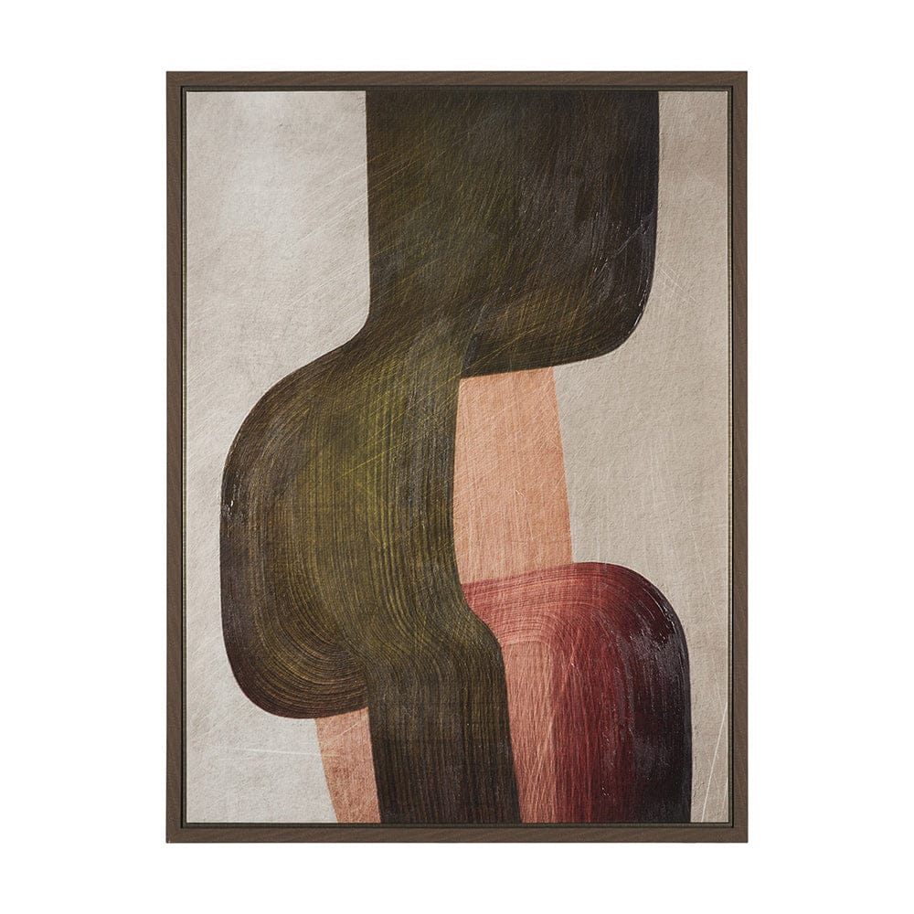 Mercana - Alma - Metal Brushes I by Mercana Studio a Hand Embellished Textured Framed Canvas - 102677-FL view 1
