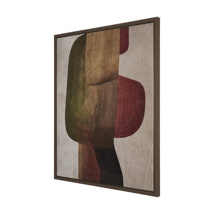 Mercana - Alma - Metal Brushes II by Mercana Studio a Hand Embellished Textured Framed Canvas - 102678-FL view 2