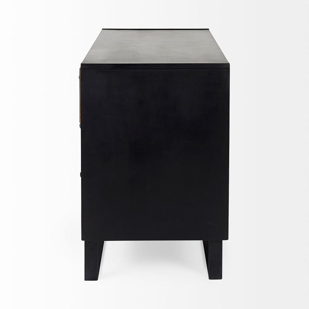 Mercana - Alvin 34.5L x 21.5W x 30.0H Wood W/Metal Framing Accent Cabinet - 69569 view 3