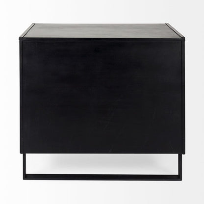 Mercana - Alvin 34.5L x 21.5W x 30.0H Wood W/Metal Framing Accent Cabinet - 69569 view 4