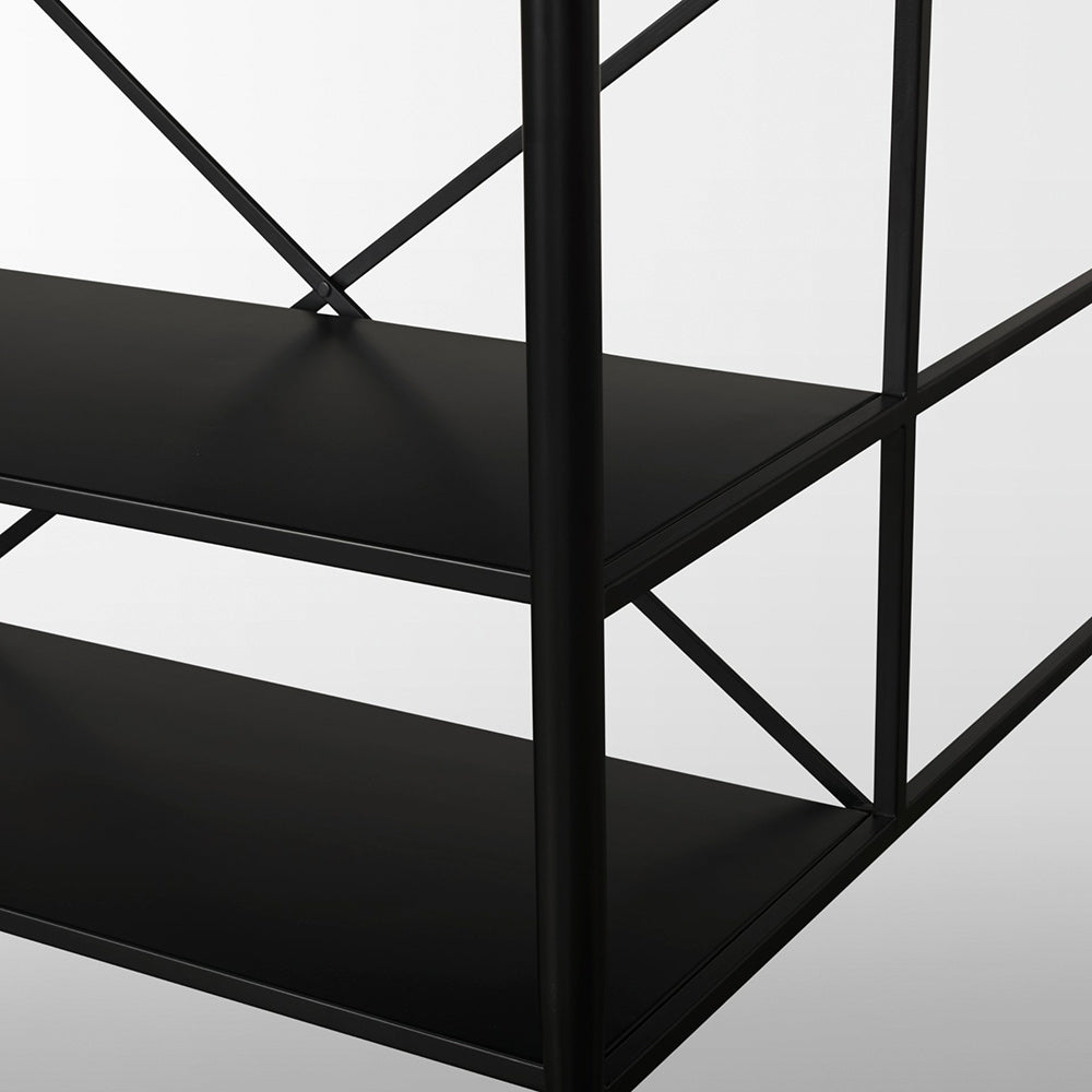 Mercana - Amika White Marble Top Black Metal Base Kitchen Island - 69936-AB view 10