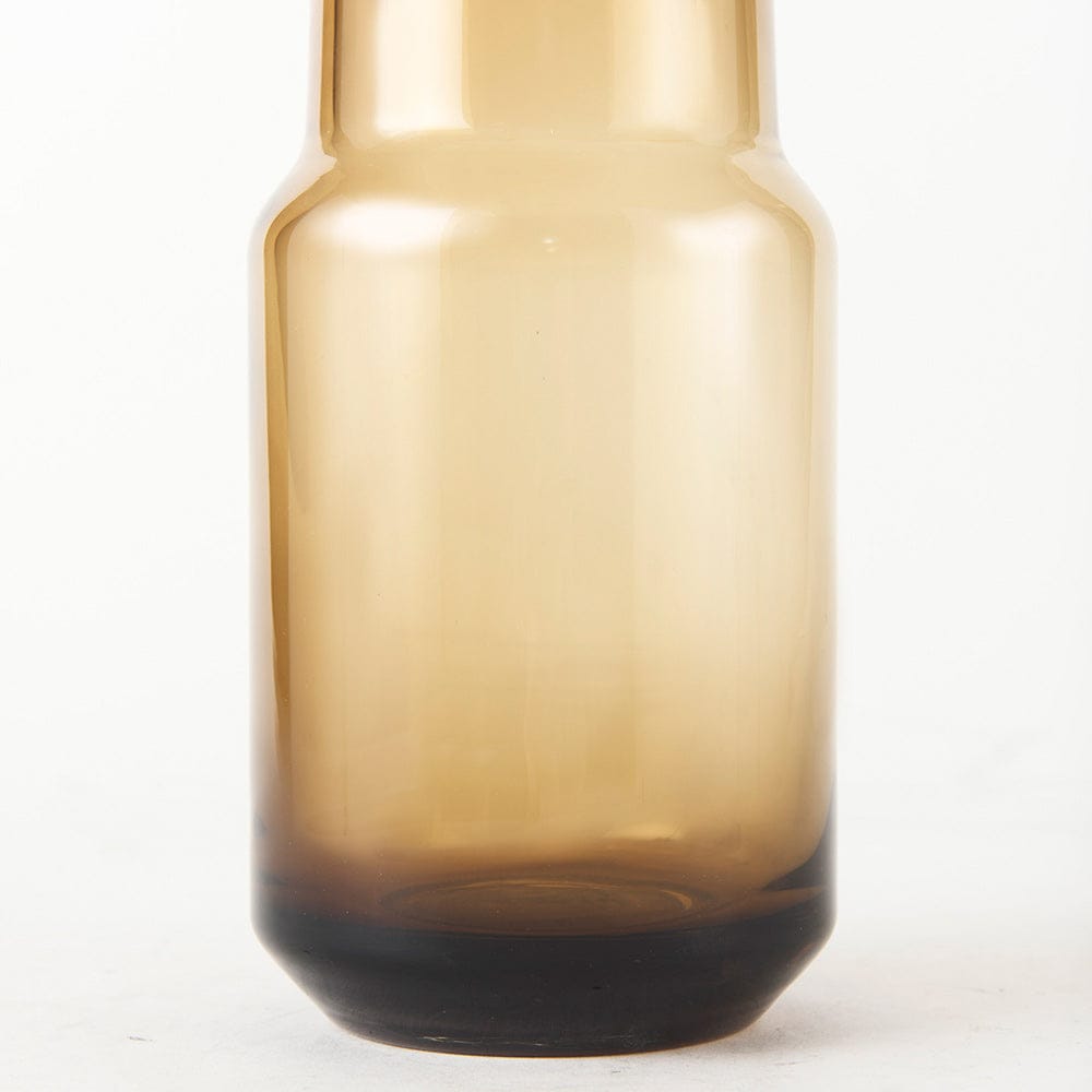 Mercana - Amrita 4.1L x 4.1W x 11.9H Golden Brown Glass Vase - 69544 view 6