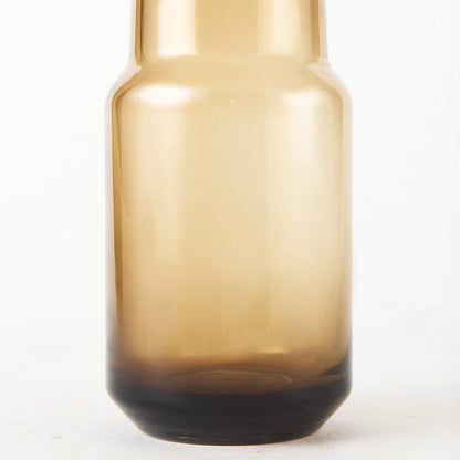 Mercana - Amrita 4.1L x 4.1W x 11.9H Golden Brown Glass Vase - 69544 view 6