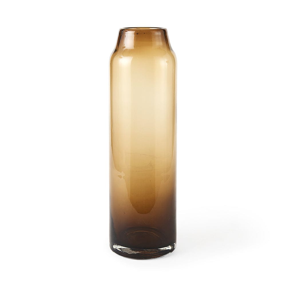 Mercana - Amrita 4.8L x 4.8W x 16.0H Golden Brown Glass Vase - 69545 view 1