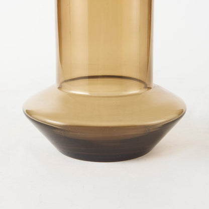 Mercana - Amrita 8.3L x 8.3W x 9.7H Golden Brown Glass Vase - 69543 view 6