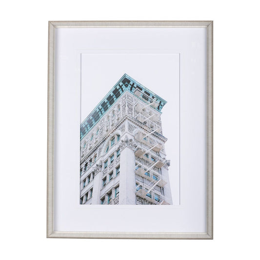 Mercana - An Ornate Touch by Mercana Studio a Hand Embellished Textured Framed Art Photo Matted under Glass - 14947 view 1