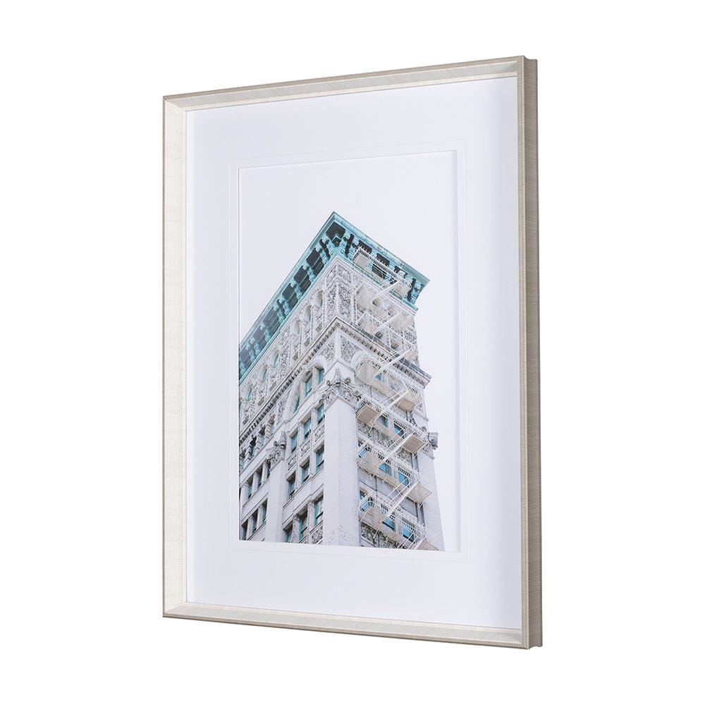 Mercana - An Ornate Touch by Mercana Studio a Hand Embellished Textured Framed Art Photo Matted under Glass - 14947 view 2