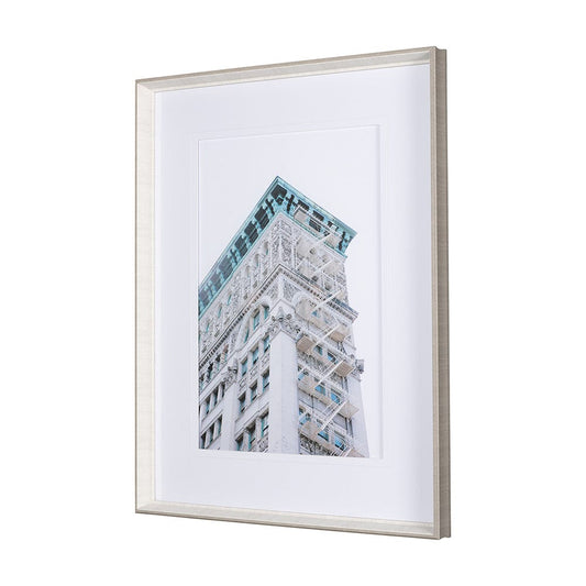 Mercana - An Ornate Touch by Mercana Studio a Hand Embellished Textured Framed Art Photo Matted under Glass - 14947 view 2