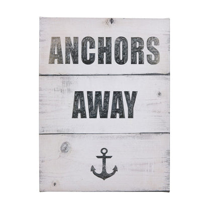 Mercana - Anchors Away by Mercana Studio a Hand Embellished Textured Canvas - 102180-L view 1