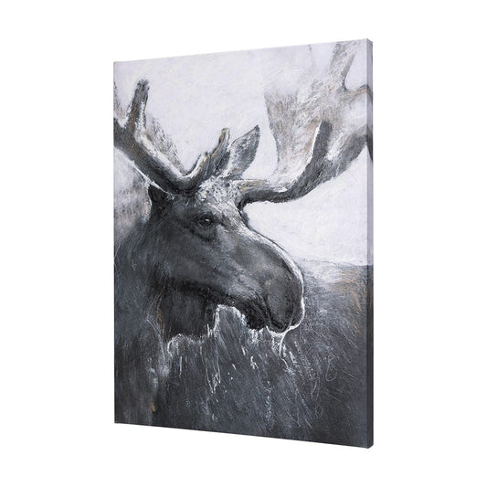 Mercana - Animal Portrait I by Mercana Studio a Hand Embellished Textured Canvas - 102280-L view 2