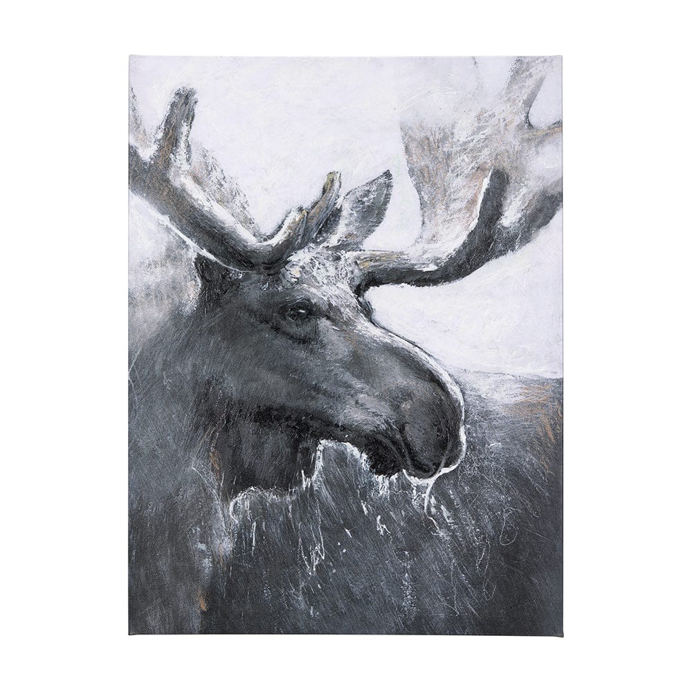Mercana - Animal Portrait I by Mercana Studio a Hand Embellished Textured Canvas - 102280-S view 1