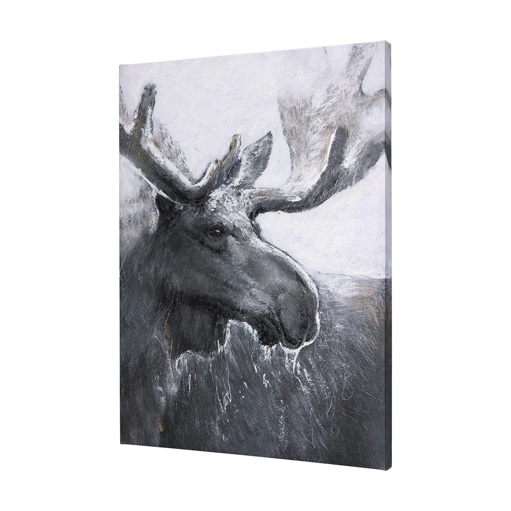 Mercana - Animal Portrait I by Mercana Studio a Hand Embellished Textured Canvas - 102280-S view 2