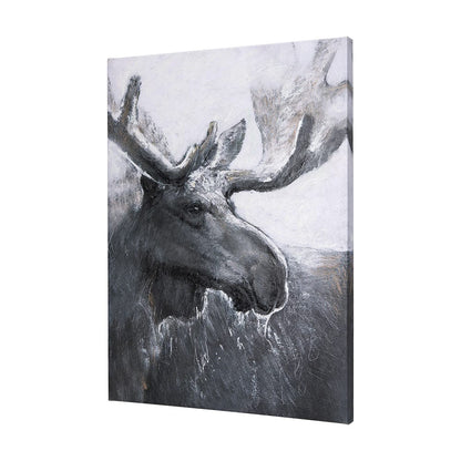Mercana - Animal Portrait I by Mercana Studio a Hand Embellished Textured Canvas - 102280-S view 2