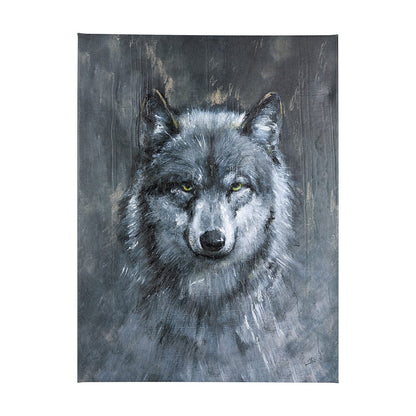 Mercana - Animal Portrait II by Mercana Studio a Hand Embellished Textured Canvas - 102281-L view 1