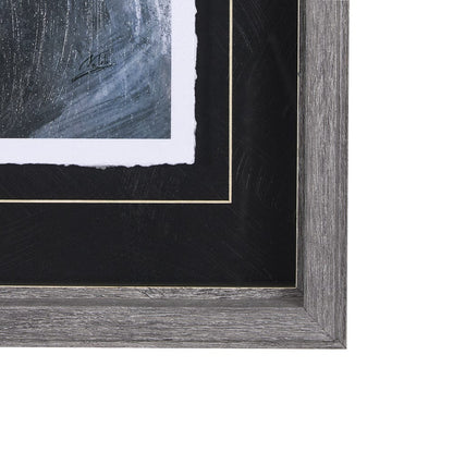 Mercana - Animal Portrait II Wolf by Mercana Studio Hand Embellished Framed Art Print Matted under Glass - 14350 view 3
