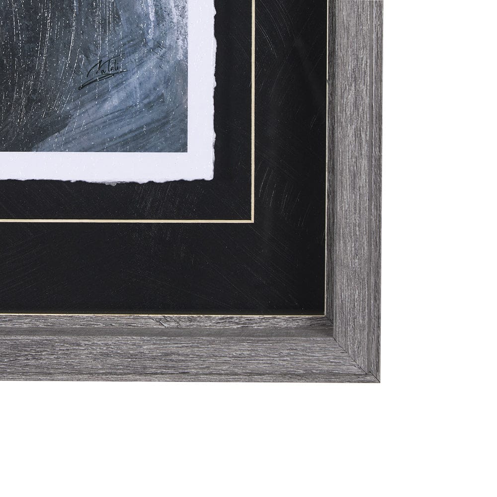 Mercana - Animal Portrait III Bear by Mercana Studio Hand Embellished Framed Art Print Matted under Glass - 14351 view 3