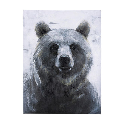 Mercana - Animal Portrait III by Mercana Studio a Hand Embellished Textured Canvas - 102282-L view 1