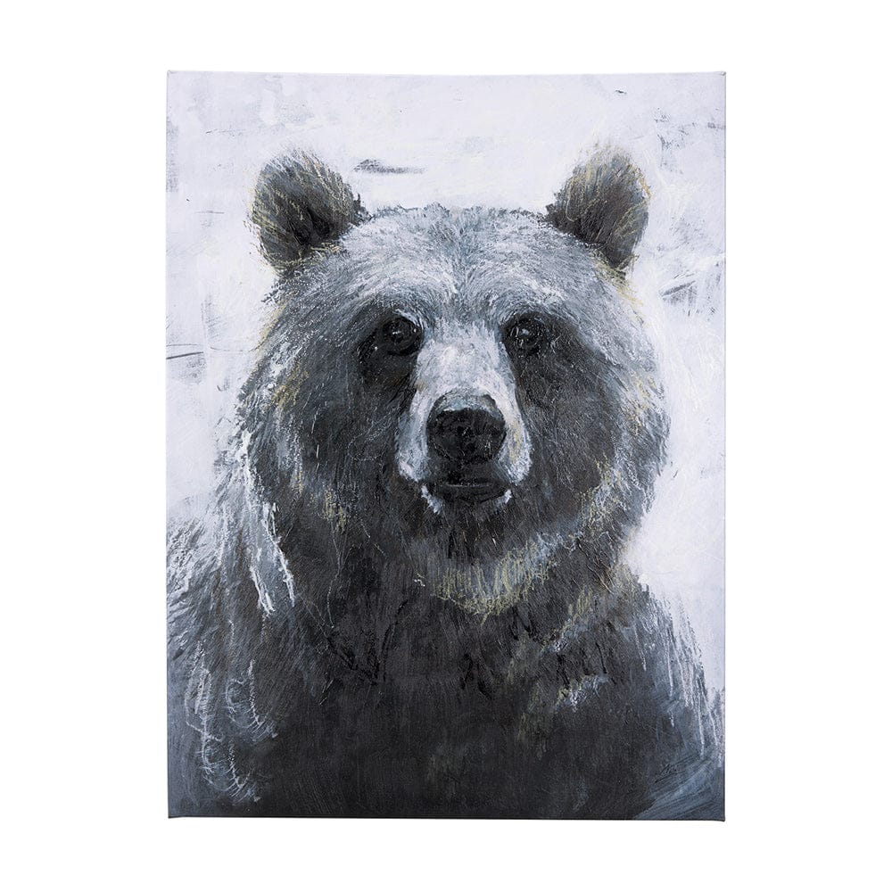 Mercana - Animal Portrait III by Mercana Studio a Hand Embellished Textured Canvas - 102282-S view 1