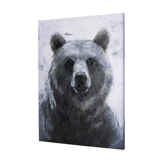 Mercana - Animal Portrait III by Mercana Studio a Hand Embellished Textured Canvas - 102282-S view 2