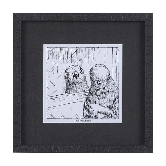 Mercana - Animal Talk I by Mercana Studio a Framed Art Print Matted under Glass - 14277 view 1