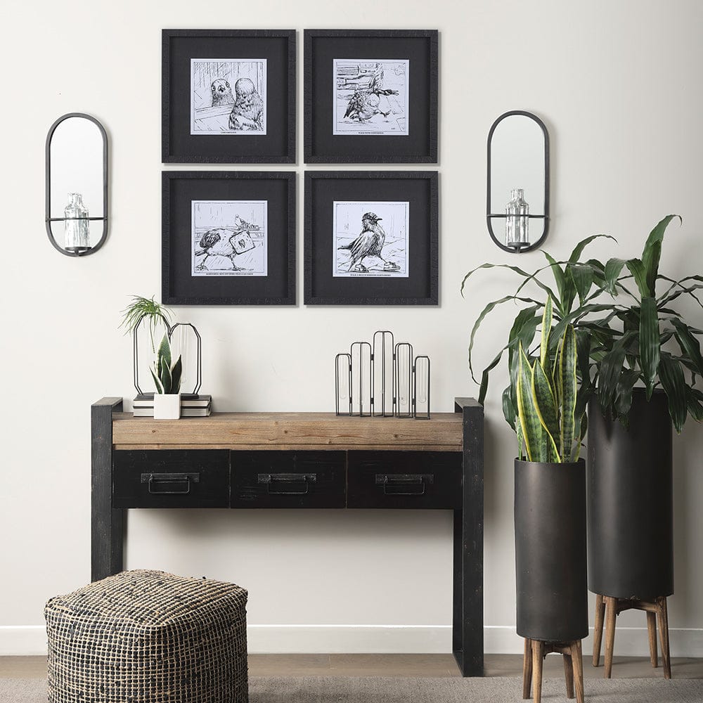 Mercana - Animal Talk I by Mercana Studio a Framed Art Print Matted under Glass - 14277 view 10