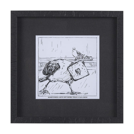 Mercana - Animal Talk II by Mercana Studio a Framed Art Print Matted under Glass - 14278 view 1