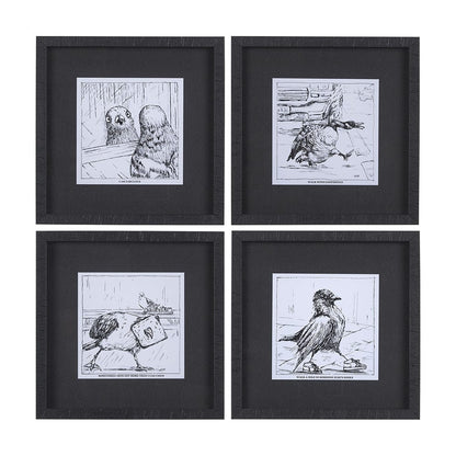 Mercana - Animal Talk IV by Mercana Studio a Framed Art Print Matted under Glass - 14280 view 9