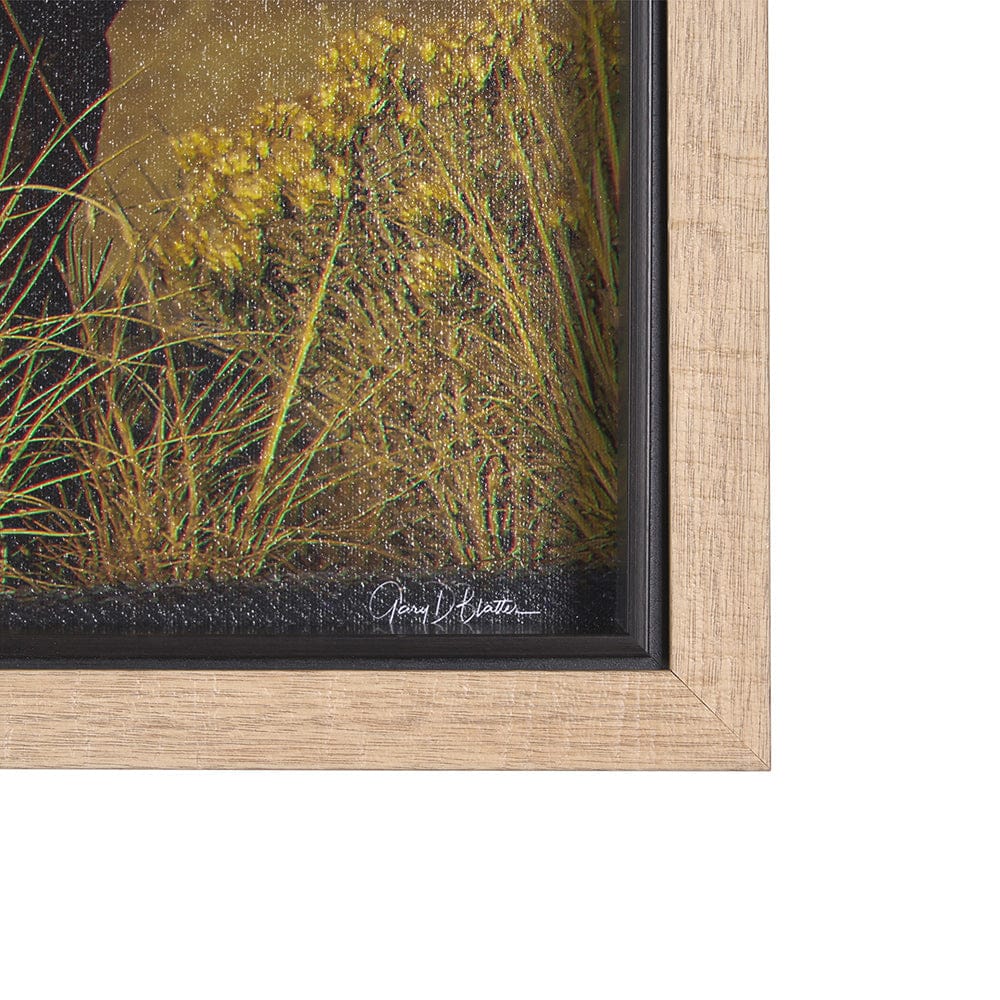 Mercana - Antelope Island by Gary Blatter a Hand Embellished Textured Framed Art Print - 15370 view 3