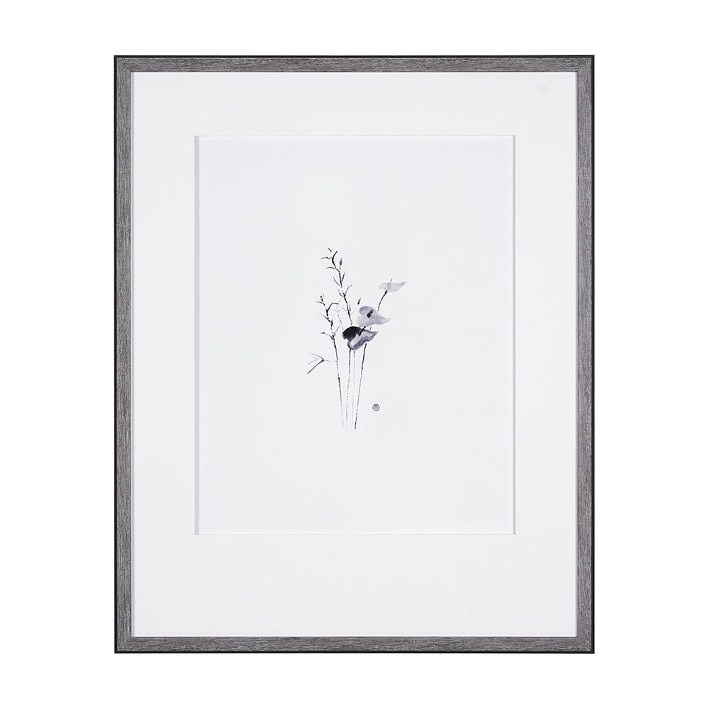 Mercana - Anthurium I by Mercana Studio a Hand Embellished Textured Framed Art Print Matted under Glass - 14815 view 1