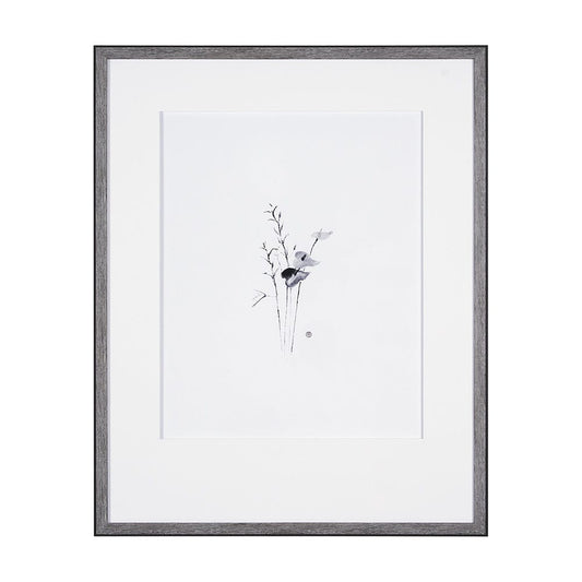 Mercana - Anthurium I by Mercana Studio a Hand Embellished Textured Framed Art Print Matted under Glass - 14815 view 1