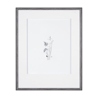 Mercana - Anthurium II by Mercana Studio a Hand Embellished Textured Framed Art Print Matted under Glass - 14816 view 1