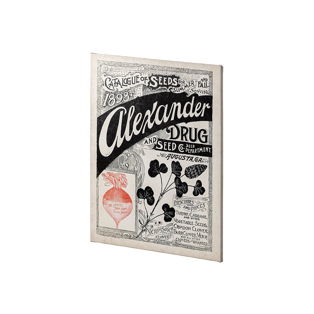 Mercana - Antique Seed Packet XIV by Mercana Studio a Hand Embellished Textured Canvas - 101899-L view 2