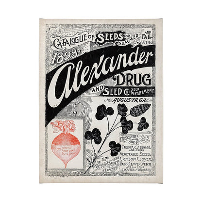 Mercana - Antique Seed Packet XIV by Mercana Studio a Hand Embellished Textured Canvas - 101899-S view 1