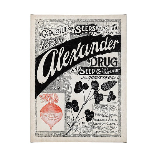Mercana - Antique Seed Packet XIV by Mercana Studio a Hand Embellished Textured Canvas - 101899-S view 1