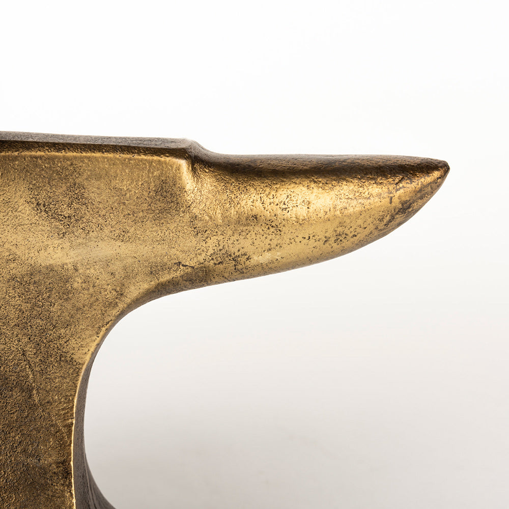 Mercana - Anvilia 12L x 3W Gold Anvil Shaped Bookends (Set of 2) - 69072_CLOSEOUT view 5