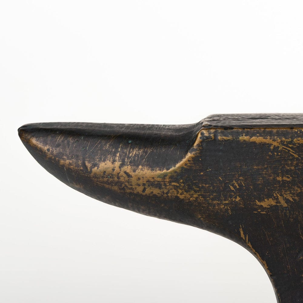 Mercana - Anvilia 12L x 4W Black With Gold Accents Anvil Shaped Bookends (Set of 2) - 69073 view 5