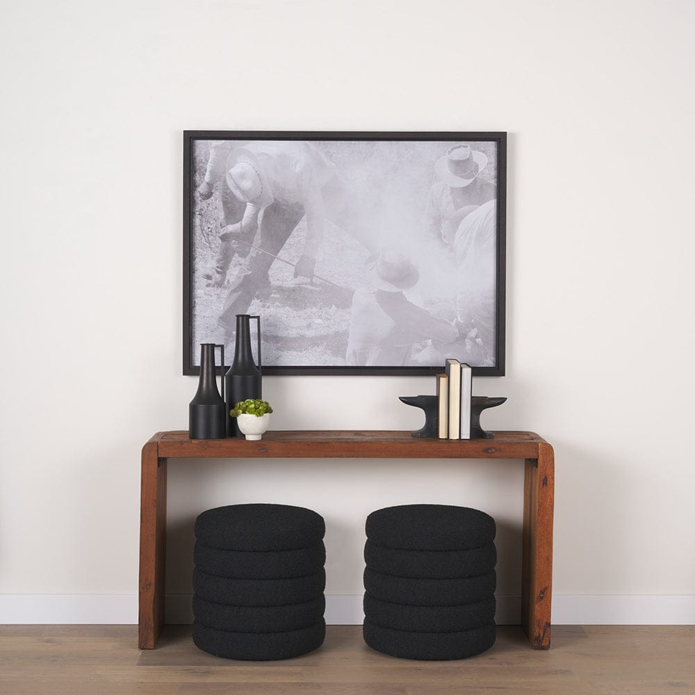 Mercana - Anvilia 12L x 4W Black With Gold Accents Anvil Shaped Bookends (Set of 2) - 69073 view 7
