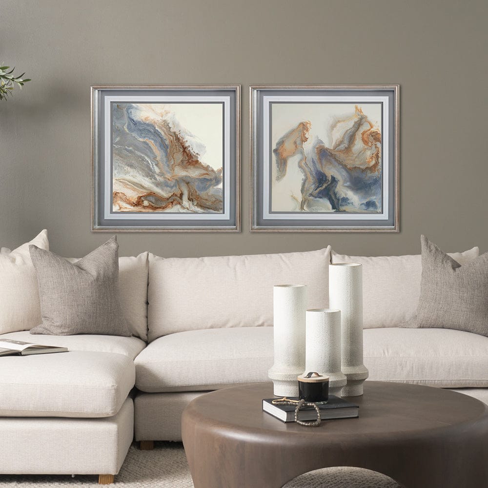 Mercana - APPROACHING by Corrie Lavelle a Framed Art Print Matted under Glass - 10811 view 3