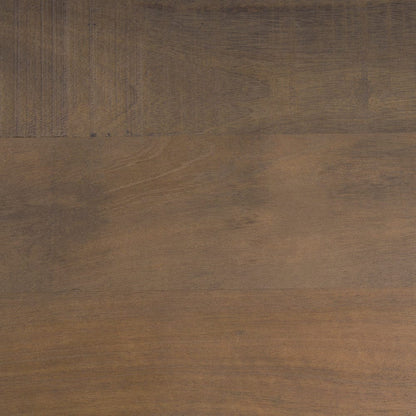 Mercana - Araxi Rectangular Dark Brown Wood w/ Black Metal Base Dining Table - 70569-AB view 8