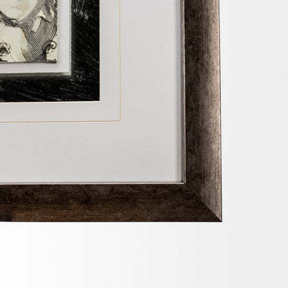 Mercana - Arch by Studio M a handmade Original Framed Artwork under Glass - 12720 view 3