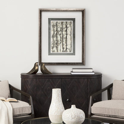 Mercana - Arch by Studio M a handmade Original Framed Artwork under Glass - 12720 view 5