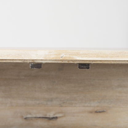 Mercana - Arelius 36L x 18W x 32H White Wood, Gold Metal Base w/ 2 Glass Doors Accent Cabinet - 69292 view 8