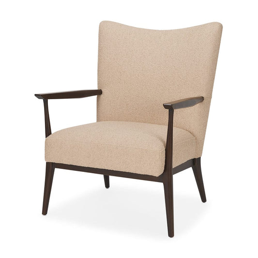 Mercana - Argent Beige Boucle Accent Chair - 70426 view 1