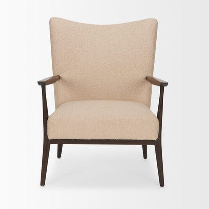 Mercana - Argent Beige Boucle Accent Chair - 70426 view 2